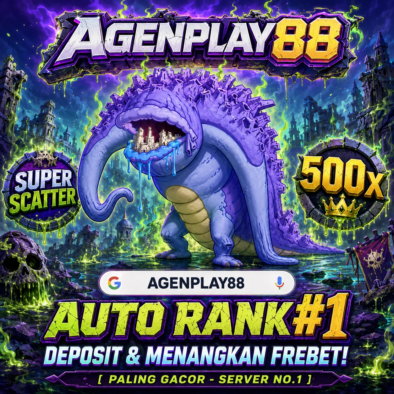 DESA500 ➤ Lima Ratus Gamer Solid Satu Nafas! Komunitas Raksasa Paling Guyub, Lo Backup, Lo Jaya, Tak Terbendung.